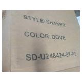 24 in. W x 24 in. D x 84 in. H in S...