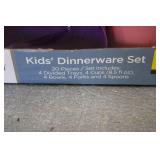 2 Kids dinnerware sets...