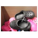Box of kids shoes various sizes...