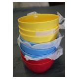 8 Melamine bowls...