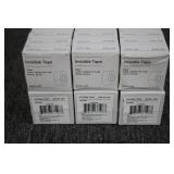 Invisible Tape Clear 3/4in x 1000in...