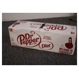 Diet Dr Pepper 12 Pack of 12oz Cans...