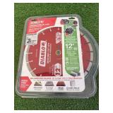 New Diablo 12" Segmented Blade Diamond Masonry