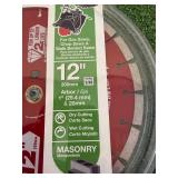 New Diablo 12" Segmented Blade Diamond Masonry