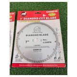 2 New 7" Diamond Cut Blades