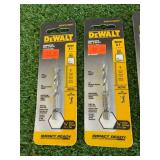 New DeWalt Combination Drill & Tap Bits