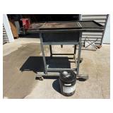 Rolling Parts Cleaner with Vice & 2+ Gallons of Cleaning Solution