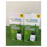 2 New 1 Gallon Pump Sprayers