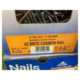 4 5# Boxes 2" 6D Brite Common Nails