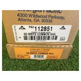 10 5# Boxes 2" 6D Brite Common Nails