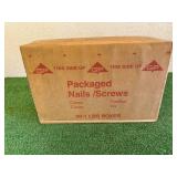 30 1# Boxes 3" 10D Galv Casing Nails