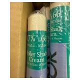 12 Count Case Levolor Cream Roller Shades 37" x 55"