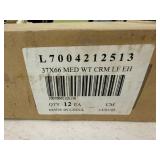 12 Count Case Levolor Cream Roller Shades 37" x 55"