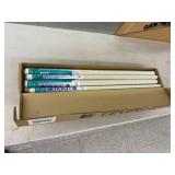 12 Count Case Levolor Cream Roller Shades 37" x 55"