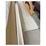 2 4 Count Boxes White Roller Shades 73" x 66"