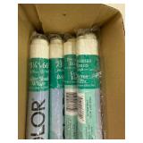 2 4 Count Boxes White Roller Shades 73" x 66"