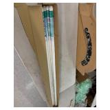 2 4 Count Boxes White Roller Shades 73" x 66"