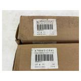 2 4 Count Boxes White Roller Shades 73" x 66"