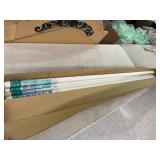 2 4 Count Boxes White Roller Shades 73" x 66"