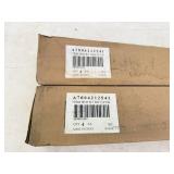 2 4 Count Boxes White Roller Shades 73" x 66"