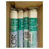 2 4 Count Boxes White Roller Shades 73" x 66"