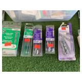 Small Tote of Hardware Items