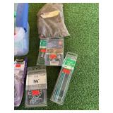 Small Tote of Hardware Items