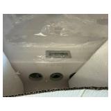 New 19" x 17" Cultured Marble Vanity Top