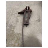 Antique Blacksmith Post Vise