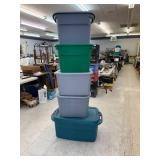 5 Totes with Lids