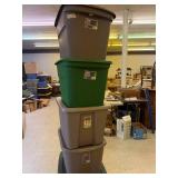 5 Totes with Lids