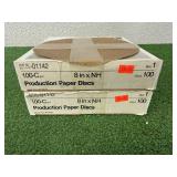 200 Count 8" 100C Grit Production Paper Discs