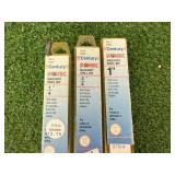 New 1/4" 3/4" & 1" Century Masonry Drill Bits
