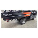 2009 Kubota RTV900 Diesel Utility Vehicle With Extra Long Dump Bed