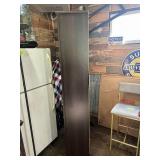 Large Brown Shoe Rack/Shelf - 24 inches wide, 12 inches deep, 6 feet tall