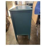 Blue Storage Shelf - 44 inches wide, 16 inches deep, 31 inches tall