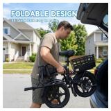 Black A6 E-Bike