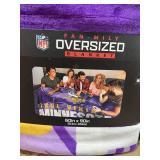 Fanmili Minnesota Vikings Blanket - 60 inches x90 inches