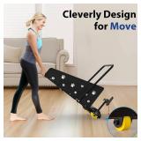 Dog Treadmill for Medium Small Dogs - 265lbs Weight Capacity Pet Running Machine with 360° Rotatable Display - 2 in 1 Treadmill for Pet Fitness with Move Wheels and Remote Control