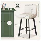 SAECKBERG Swivel Bar Stools, 26