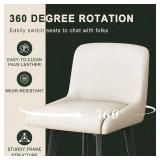 SAECKBERG Swivel Bar Stools, 26