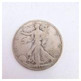 1935 Walking Liberty Half Dollar – 90% Silver – Early Date Silver Half – Approx. 0.3617 Troy Oz Silver