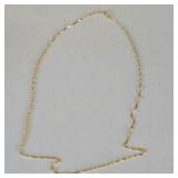 925 Sterling Silver Gold Plated Necklace – New Delicate Chain Jewelry