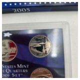 2002 U.S. Mint Proof Set + 2005 50 State Quarters Proof Set – Original Cases & COA