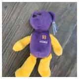 Jared Allen #93 Minnesota Vikings Plush Bear – Purple & Gold NFL Fan Collectible With Tag
