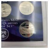 2002 U.S. Mint Proof Set + 2005 50 State Quarters Proof Set – Original Cases & COA