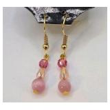 3 Pair Handmade Beaded Earrings – Local Minnesota Senior Artist – 100% Proceeds Support Artist