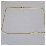 925 Sterling Silver Gold Plated Necklace – New Delicate Chain Jewelry