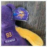 Jared Allen #93 Minnesota Vikings Plush Bear – Purple & Gold NFL Fan Collectible With Tag