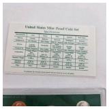 1997 & 1998 U.S. Mint Proof Sets – 2 Set Lot With Original Green Holders & COA Cards